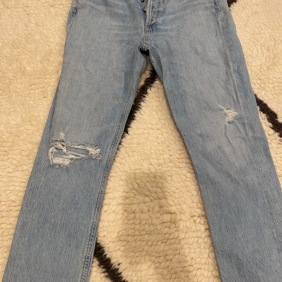 Agolde Riley Women's High Rise Straight - Picture 5 of 13